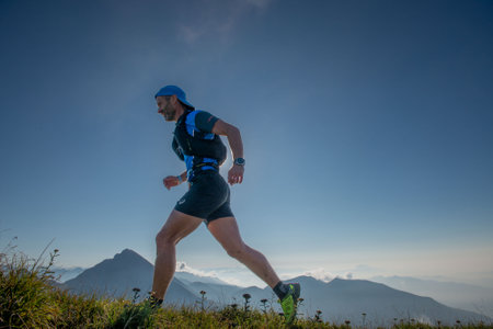 Serina Italia September 4 st 2022: Dangerous mountain run for highly trained athletes physically and...