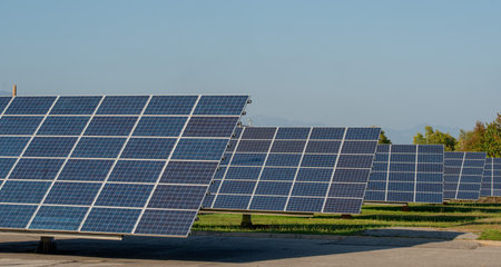 photovoltaic panels to create energy with the sun