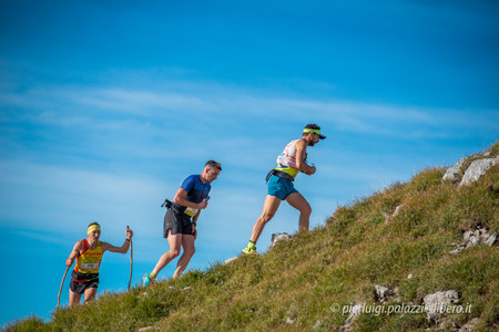 Serina Italia September 3 st 2023: Dangerous mountain run for highly trained athletes physically and psychologicallyのeditorial素材