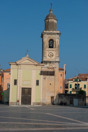 The Oratory of Our Lady of the Rosary is a Catholic place of worship located in the municipality of Loanoの写真素材