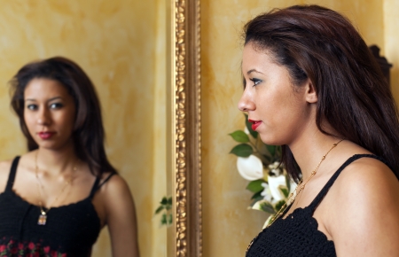 mirrorの写真素材
