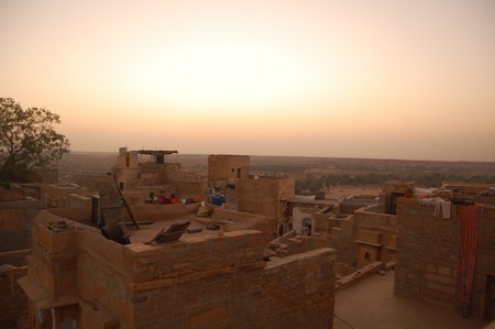architecture in jaisalmirの写真素材