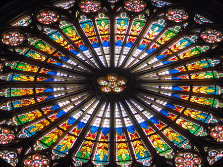 window of Notre Dame