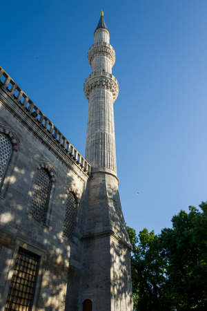 The Sultan Ahmed Mosque in Istanbul, Turkey.の写真素材