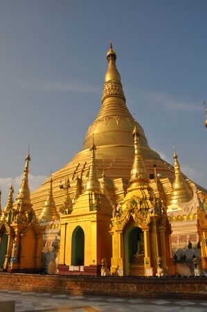 Old Bagan temple and ruins in Myanmar.の写真素材