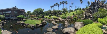 Views of Jeju island in South Koreaの写真素材