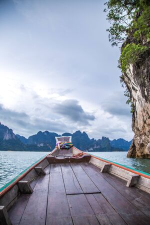 Khao Sok national park views in Thailandの写真素材