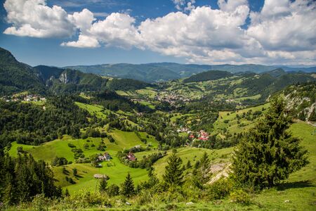 Transfagarasan road views in Eastern Europe Romania