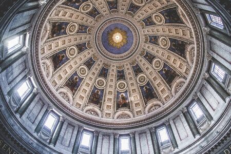 Church architecture in Copenhagen, capital in Denmarkの写真素材