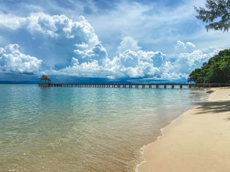 View of paradise Santhiya resort in Koh Yao Yai, island in the Andaman sea between Krabi and Phuket...
