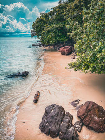 View of paradise Santhiya resort in Koh Yao Yai, island in the Andaman sea between Krabi and Phuket...