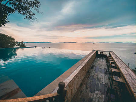 View of paradise Santhiya resort in Koh Yao Yai, island in the Andaman sea between Krabi and Phuket...
