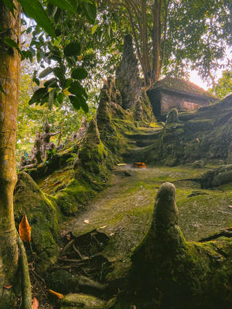 Secret Buddha Magic Garden in koh Samui, Thailandの写真素材