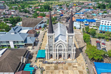 Cathedral of Immaculate Conception in Chanthaburi, Thailand