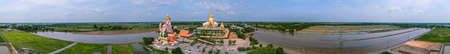 Wat Phrong Akat in Chachoengsao in Thailand