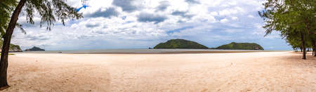 Phraya Nakhon Cave, Khua Kharuehat pavillion temple in Khao Sam Roi Yot National Park in Prachuap Khiri Khan, Thailandの写真素材