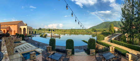 Toscana Valley in Khao Yai National Park, Nakhon Ratchasima in Thailandの写真素材