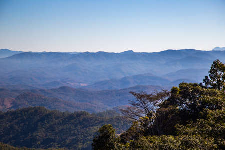 Pha Bong Viewpoint in Mae Hong Son, Thailand