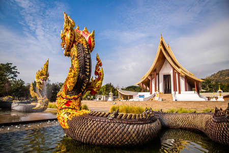 Wat Dhammayan temple in Phetchabun, Thailandの写真素材