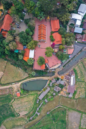 Wat Phuket temple in Nan province, Thailandの写真素材