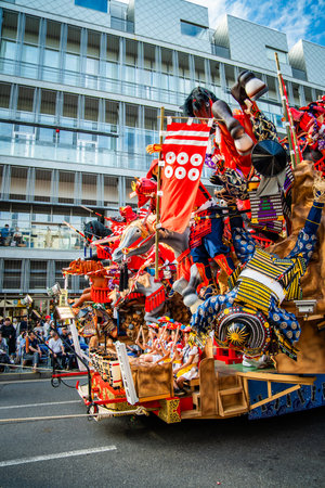 Hachinohe Sansha Taisai festival, august 2024 in Aomori, Japan