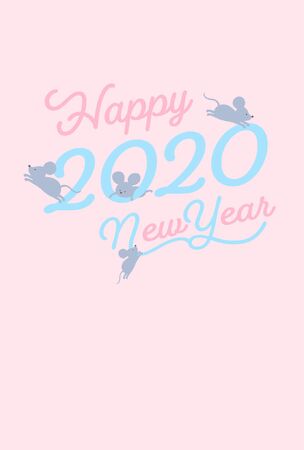 2020 New Year's Card Material