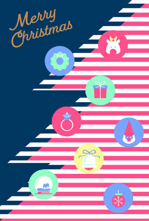 Christmas cardのイラスト素材