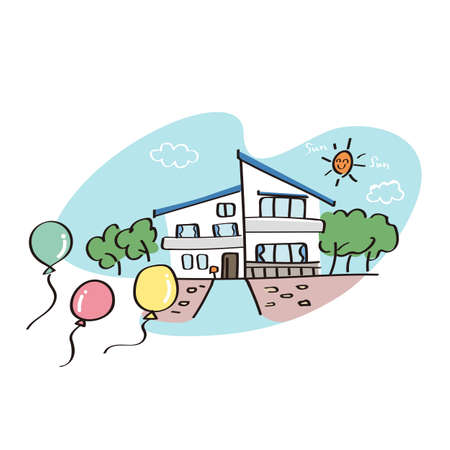 Houseのイラスト素材