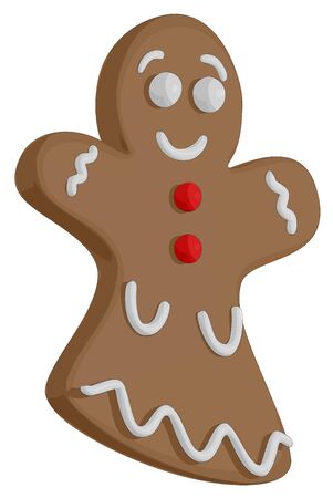 Gingerbread Womanのイラスト素材