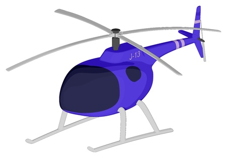 Helicopterのイラスト素材