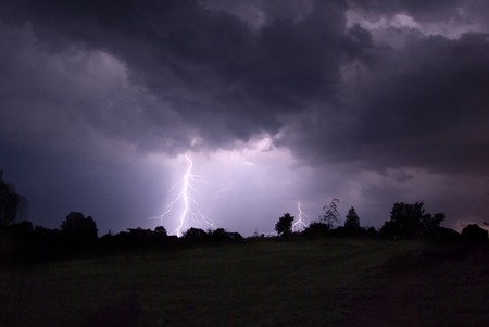 Thunderstorm in Poland - 08.2007 