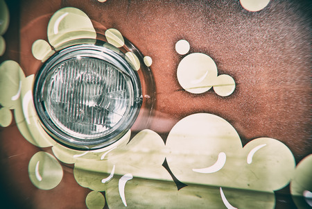 Bus Lightの写真素材