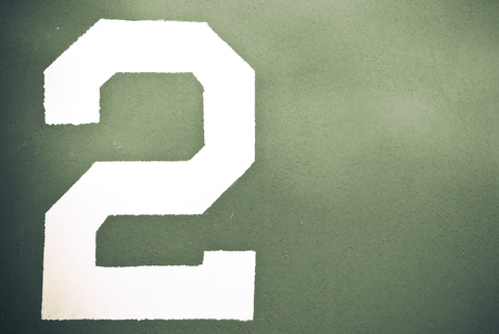 Wall numberの写真素材