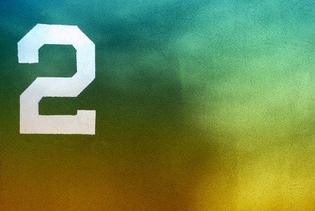 Wall numberの写真素材