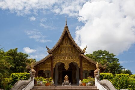 Wat Phra That Pha Ngao ,Lanna style temple in thailand