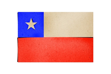 flag  make from paperの写真素材