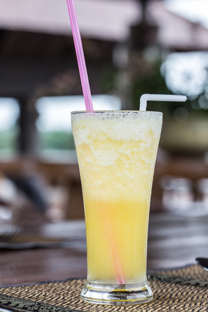 pineapple smoothieの写真素材