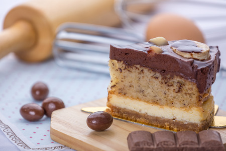 Banoffee cakeの写真素材