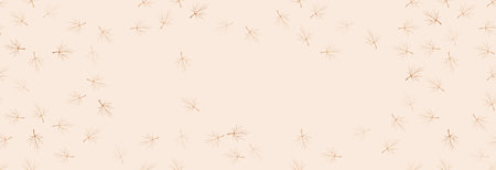 Autumn seamless background and empty place for your text.のイラスト素材