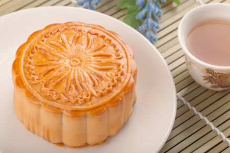 moon cakeの写真素材