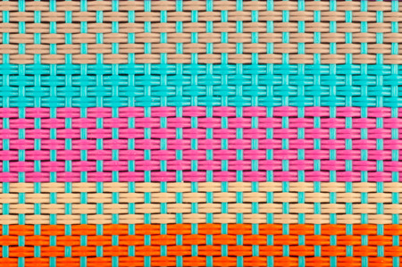 plastic weave textureの写真素材