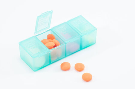 pill boxの写真素材