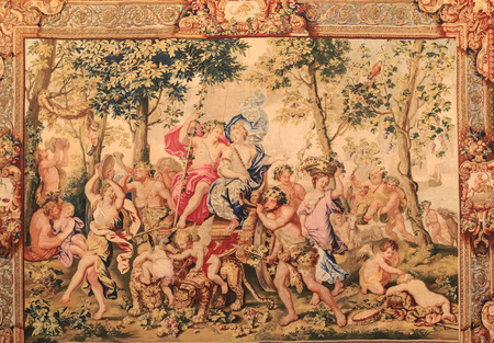 VERSAILLES FRANCE - JUNE 20 Image of The Chateau of Versailles, Versailles, France on june 20, 2014. Palace Versailles was a Royal Chateau-most beautiful palace in France and word.のeditorial素材