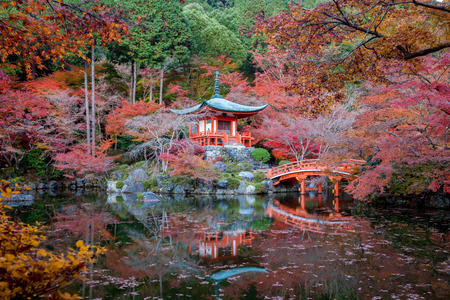 Daigo-ji is a Shingon Buddhist temple in Fushimi-ku, Kyoto, Japan.のeditorial素材