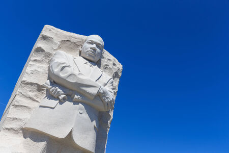 Martin Luther King Statue, Tidal Basin Washingtonのeditorial素材