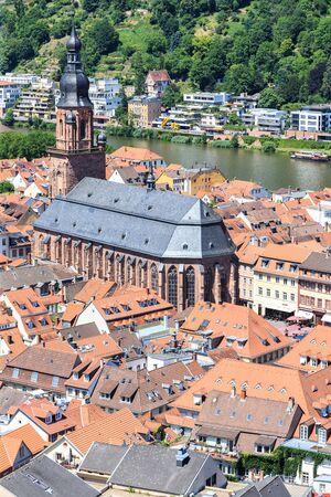 Church of the Holy Spirit in Heidelberg, Germany.のeditorial素材