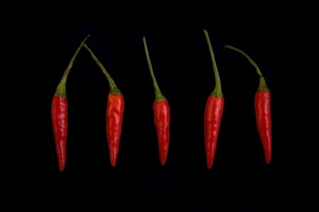 Five Red Hot Chilliの写真素材