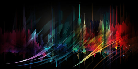 Abstract colorful background. Vector illustration for your design. Eps 10.の素材