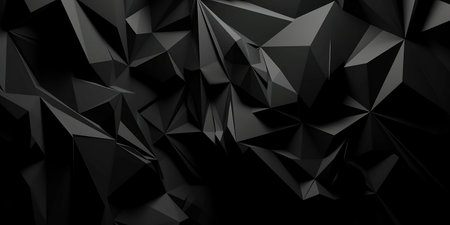 3d Triangles, abstract background. Design wallpaper.illustrationの素材