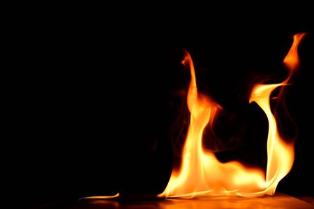 blaze fire flame texture backgroundの写真素材